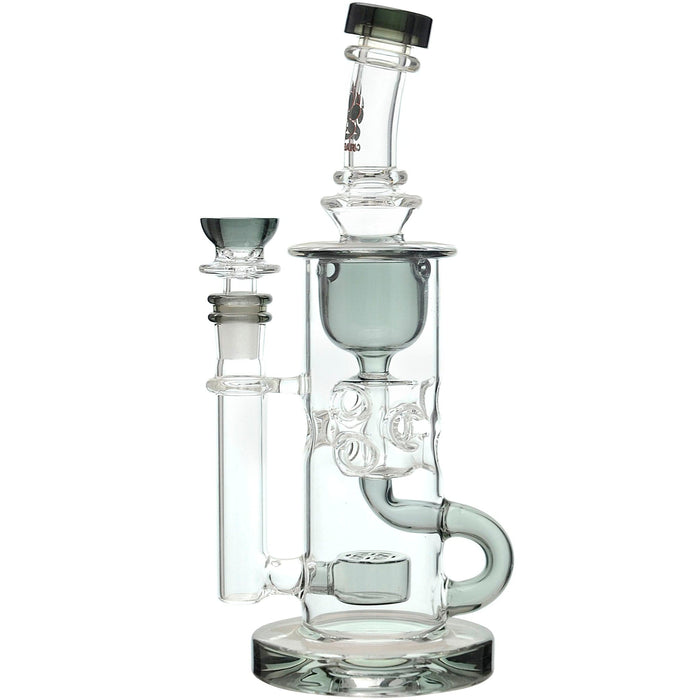 Calibear Cascade Flower Of Life Klein Recycler Dab Rig - Toker Supply