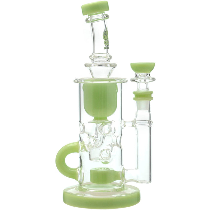 Calibear Cascade Flower Of Life Klein Recycler Dab Rig - Toker Supply