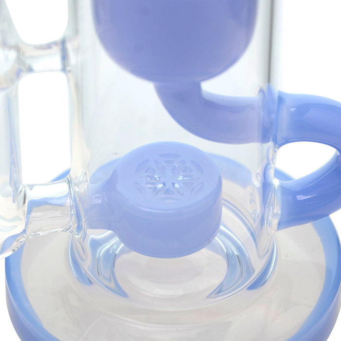 Calibear Flower Of Life Klein Recycler - Toker Supply