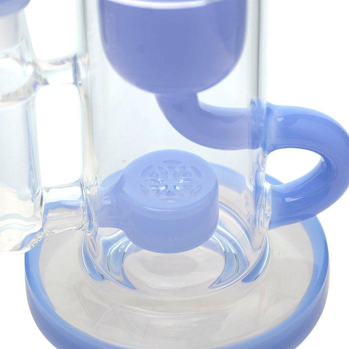 Calibear Flower Of Life Klein Recycler - Toker Supply