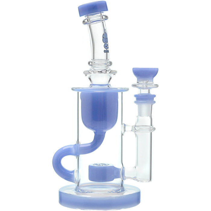Calibear Flower Of Life Klein Recycler - Toker Supply