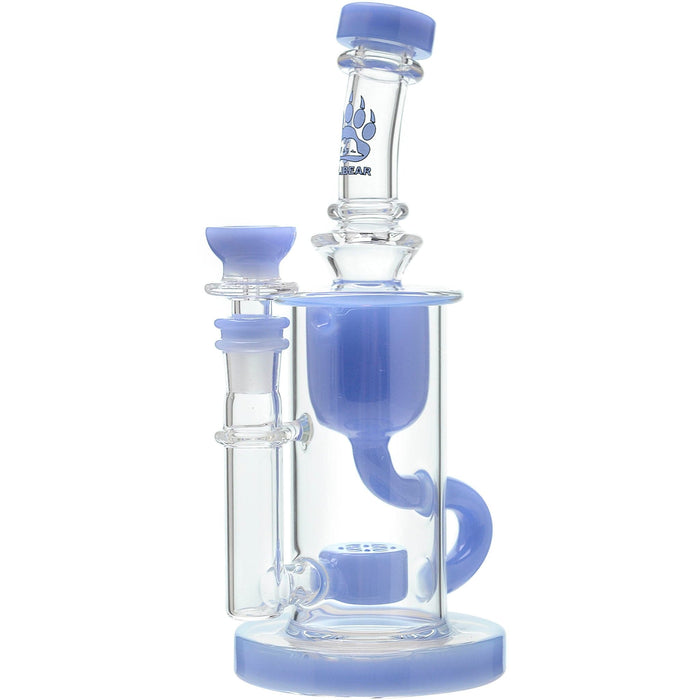 Calibear Flower Of Life Klein Recycler - Toker Supply