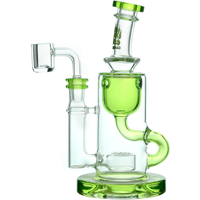 Calibear Flower Of Life Klein Recycler - Toker Supply