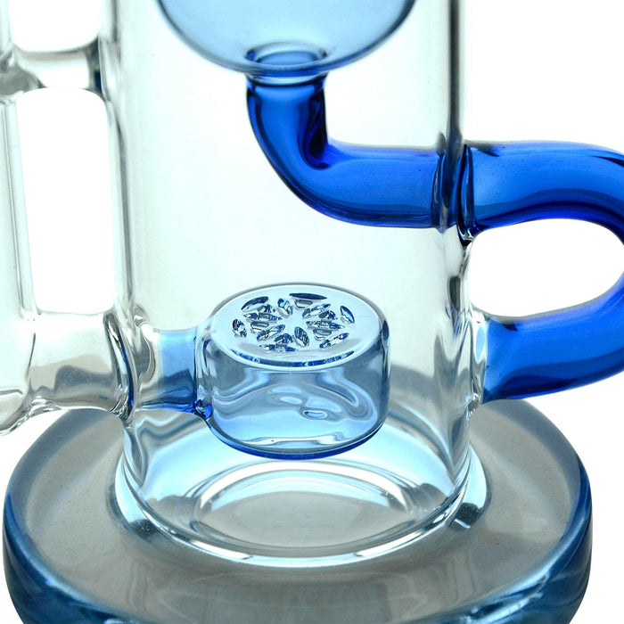 Calibear Flower Of Life Klein Recycler - Toker Supply