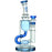 Calibear Flower Of Life Klein Recycler - Toker Supply