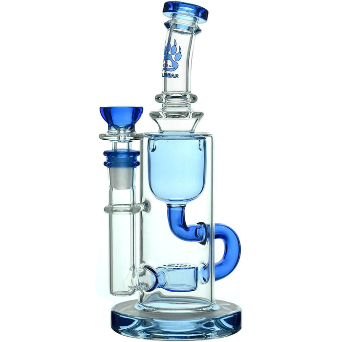 Calibear Flower Of Life Klein Recycler - Toker Supply