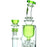 Calibear Nebula Seed of Life Percolator Dab Rig - Toker Supply