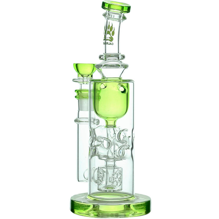 Calibear Nebula Seed of Life Percolator Dab Rig - Toker Supply