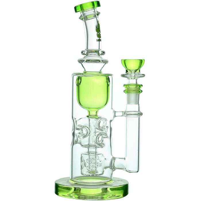 Calibear Nebula Seed of Life Percolator Dab Rig - Toker Supply