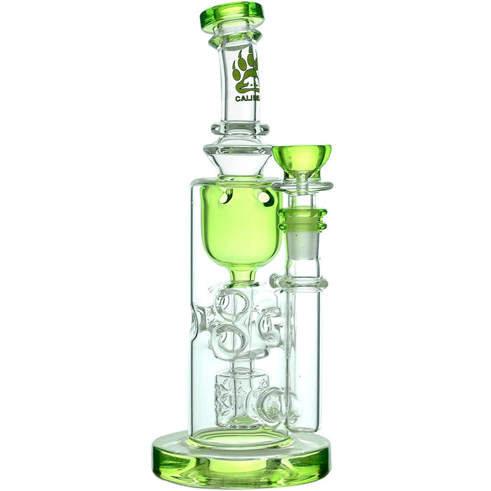 Calibear Nebula Seed of Life Percolator Dab Rig - Toker Supply