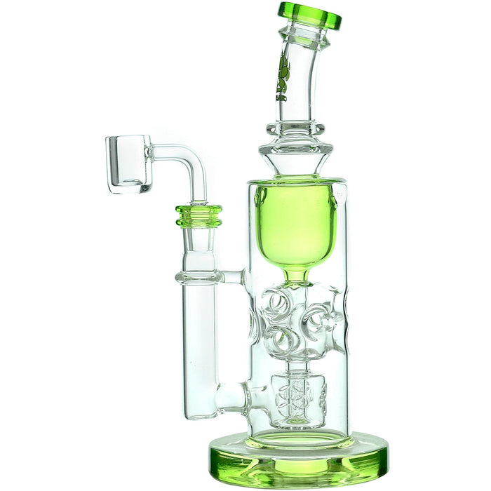 Calibear Nebula Seed of Life Percolator Dab Rig - Toker Supply
