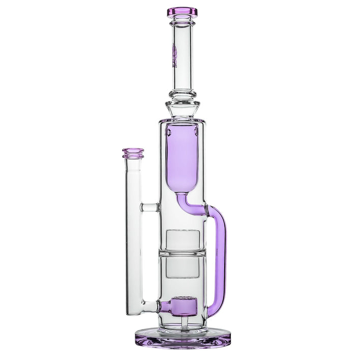 Calibear Pillar Flower Of Life Klein Bong - Toker Supply