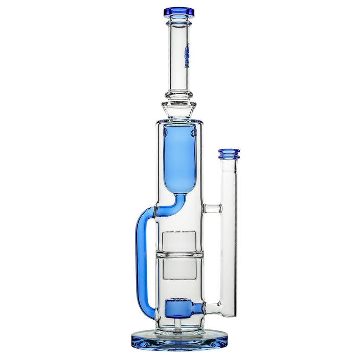 Calibear Pillar Flower Of Life Klein Bong - Toker Supply