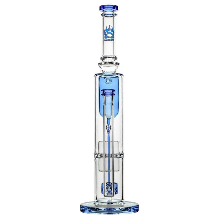 Calibear Pillar Flower Of Life Klein Bong - Toker Supply