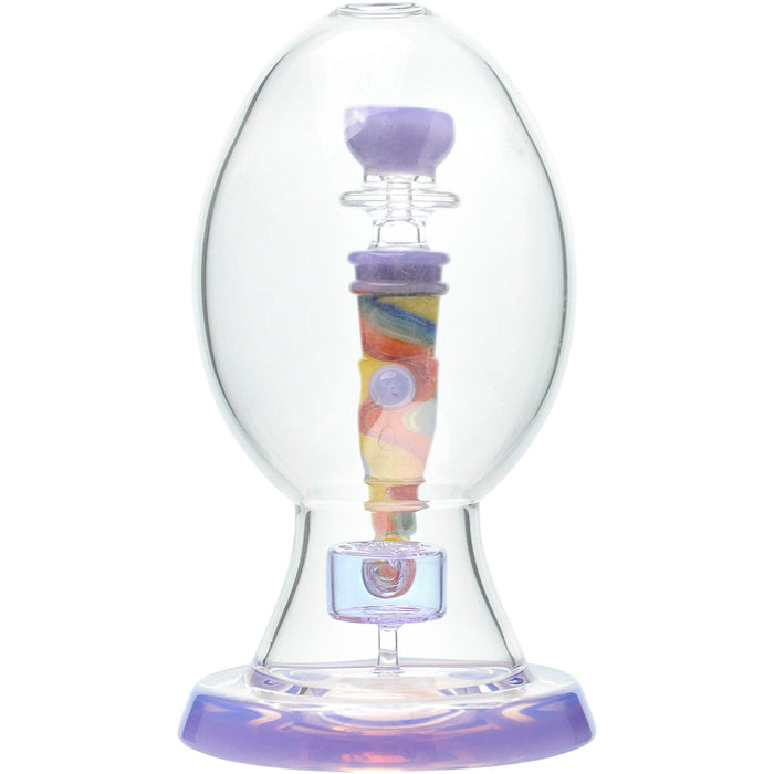 Calibear Wig Wag Flower Of Life Percolator Egg Rig - Toker Supply