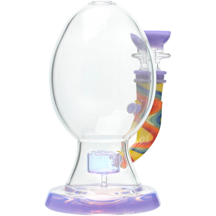 Calibear Wig Wag Flower Of Life Percolator Egg Rig - Toker Supply