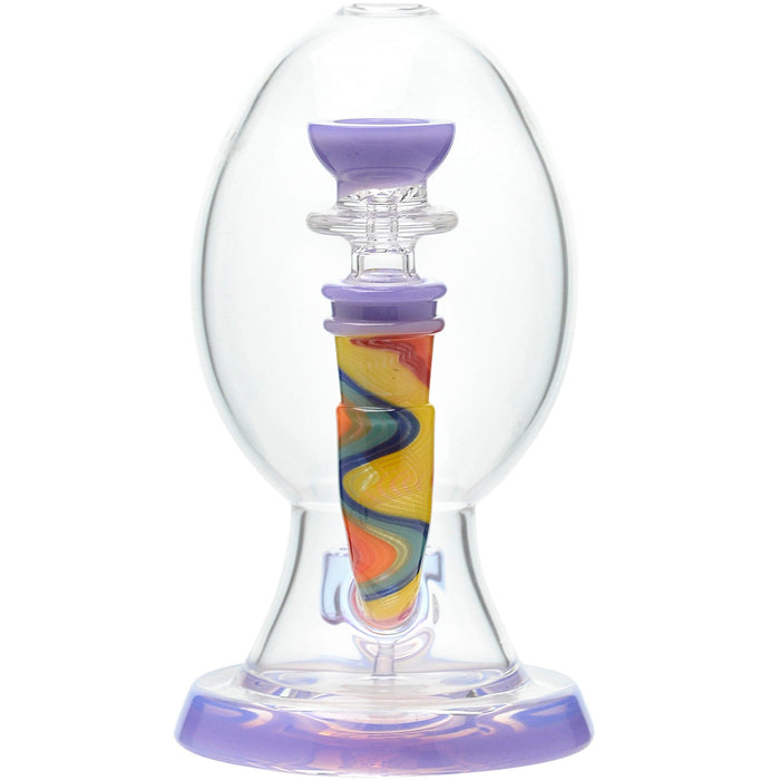 Calibear Wig Wag Flower Of Life Percolator Egg Rig - Toker Supply