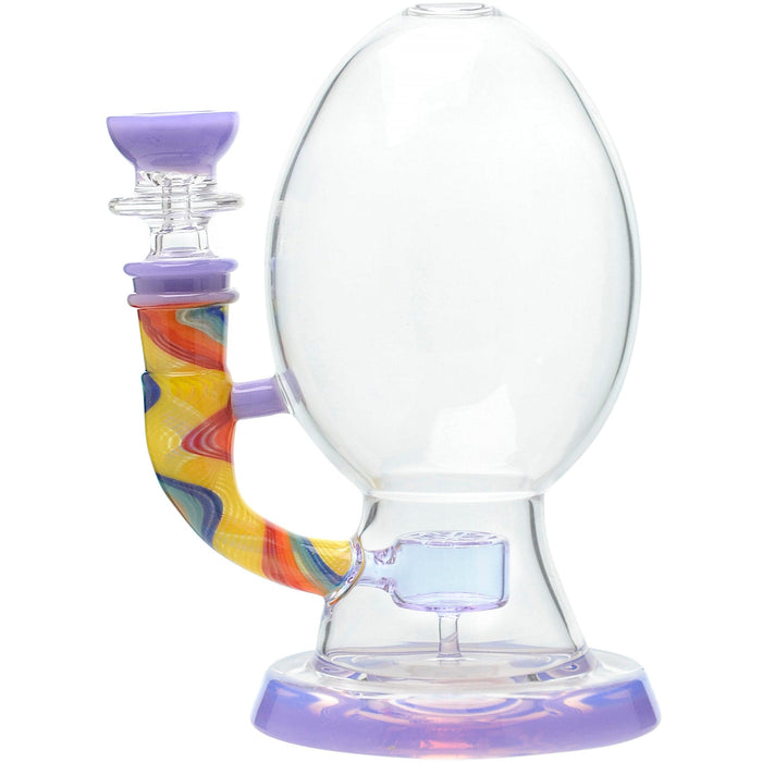 Calibear Wig Wag Flower Of Life Percolator Egg Rig - Toker Supply
