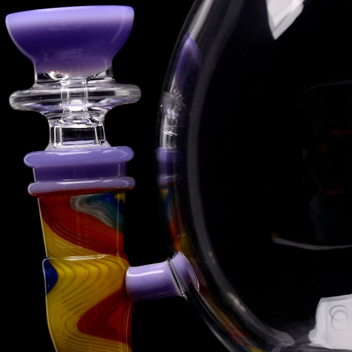 Calibear Wig Wag Flower Of Life Percolator Egg Rig - Toker Supply