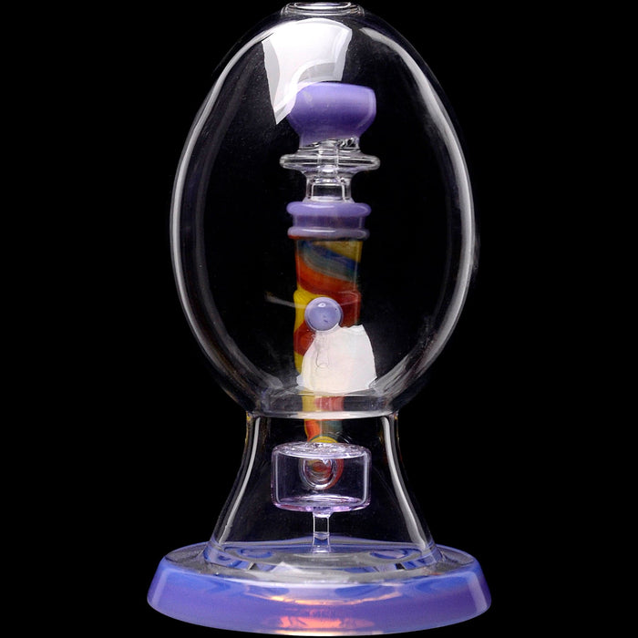 Calibear Wig Wag Flower Of Life Percolator Egg Rig - Toker Supply