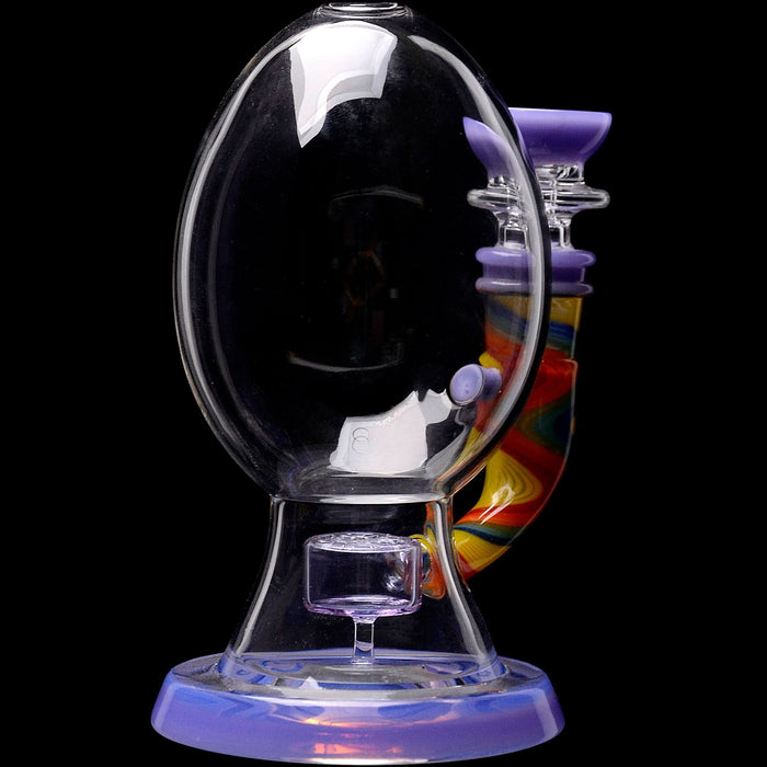 Calibear Wig Wag Flower Of Life Percolator Egg Rig - Toker Supply