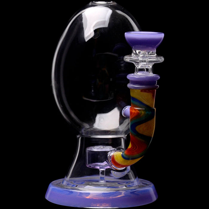 Calibear Wig Wag Flower Of Life Percolator Egg Rig - Toker Supply