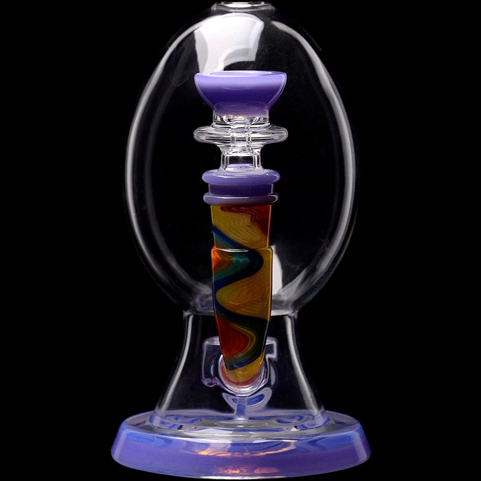 Calibear Wig Wag Flower Of Life Percolator Egg Rig - Toker Supply