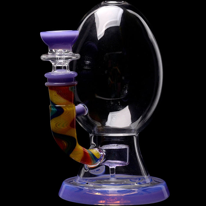 Calibear Wig Wag Flower Of Life Percolator Egg Rig - Toker Supply