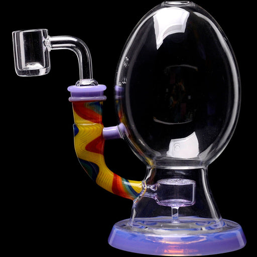 Calibear Wig Wag Flower Of Life Percolator Egg Rig - Toker Supply