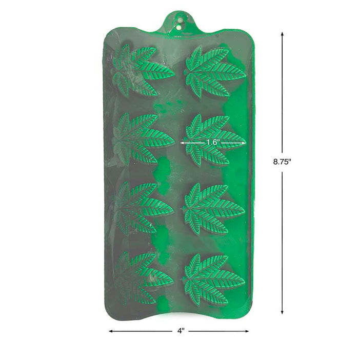 Cannabis Leaf Shape Silicone Cooking or Ice Mold - Toker Supply