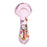 3CT BUNDLE - Hello Kitty Glass Spoon Pipe  - 4.5" / Designs Vary