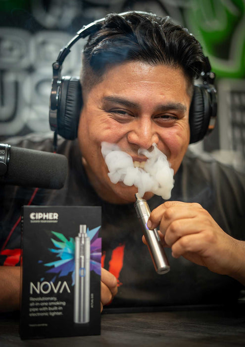 Cipher NOVA Electric Pipe | Stainless Steel - V2 - Toker Supply
