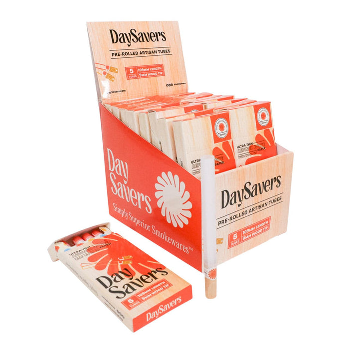 DaySavers Pre-Rolled Tubes - Toker Supply