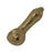 Death Row Records Metallic Etched Glass Spoon Pipe - 4" - Toker Supply