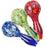 Death Row Records US Frit Glass Spoon Pipe | 4" - Toker Supply