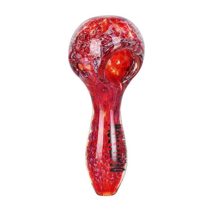 Death Row Records US Frit Glass Spoon Pipe | 4" - Toker Supply