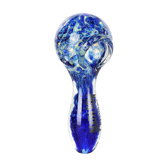 Death Row Records US Frit Glass Spoon Pipe | 4" - Toker Supply