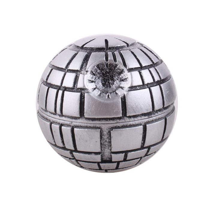 DEATH STAR STYLE HERB GRINDER â€“ 3D SPHERE DESIGN - Toker Supply