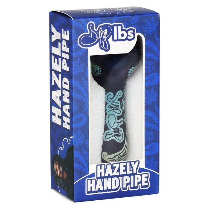 Dogg Lbs Engraved Hazely Glass Spoon Pipe - 4" / Colors Vary - Toker Supply