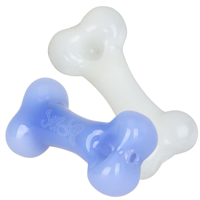 Dogg Lbs Everyday Dogg Bone Glass Hand Pipe | 3.75" - Toker Supply