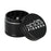6CT BOX - Piranha Grind-and-Store Aluminum Grinder - 3pc / 2" / Black