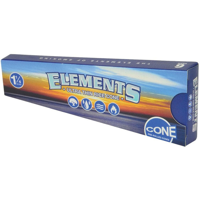 Elements Ultra Thin Rice Cones - Toker Supply