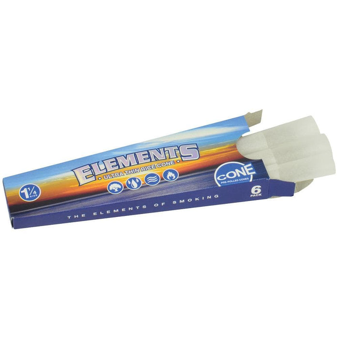 Elements Ultra Thin Rice Cones - Toker Supply