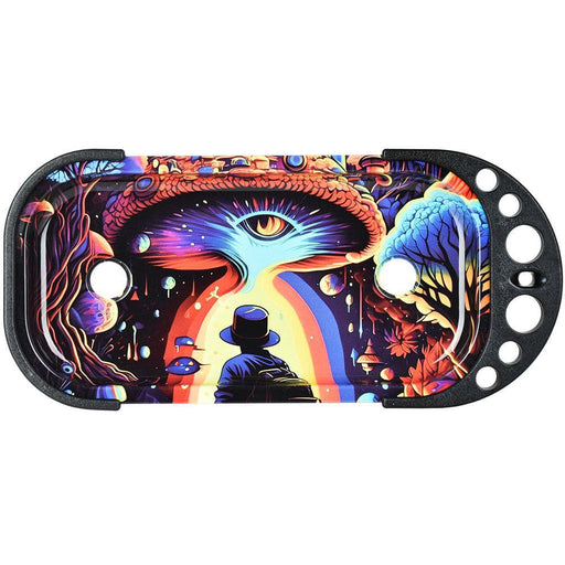 Elevated Metal Rolling Tray & Cone Loader Kit - Trippy World - Toker Supply