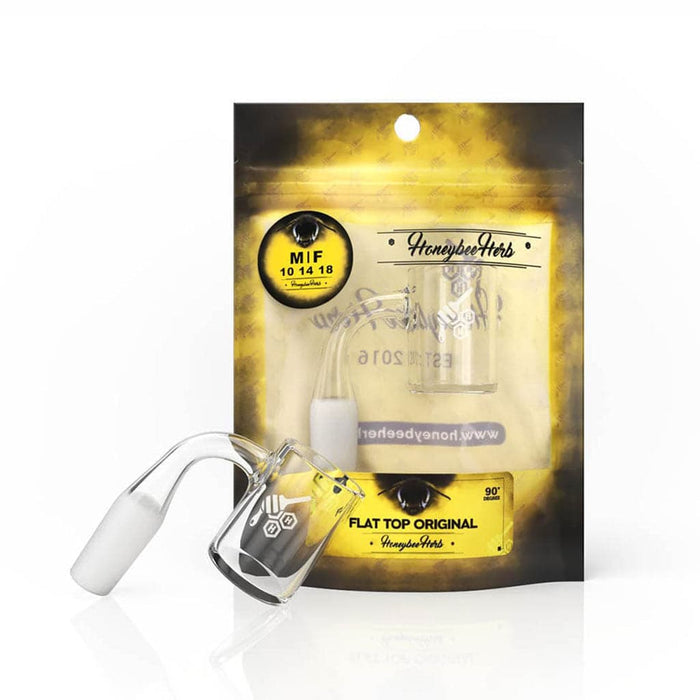 Flat Top Original Quartz Banger - 90° Degree | YL - Toker Supply