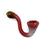 FRIT SHERLOCK HAND PIPE - Toker Supply