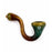 FRIT SHERLOCK HAND PIPE - Toker Supply