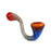 FRIT SHERLOCK HAND PIPE - Toker Supply