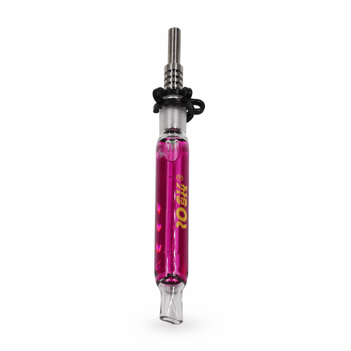Frostbite Fusion 14mm Rock Glass Glycerine Chill Straw - Toker Supply
