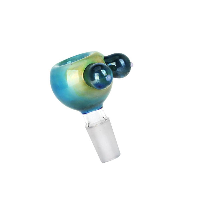 Fumed Nude Bod Glass Water Pipe - 8" / 14mm F - Toker Supply